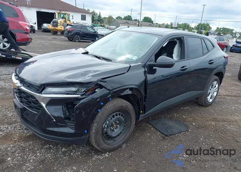 2025 Chevrolet Trax Fwd Ls из США, поврежденный, VIN KL77LFEP8SC245545